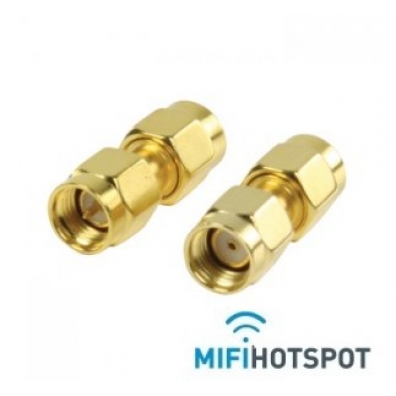 Adapter SMA Male RP to SMA Male connector